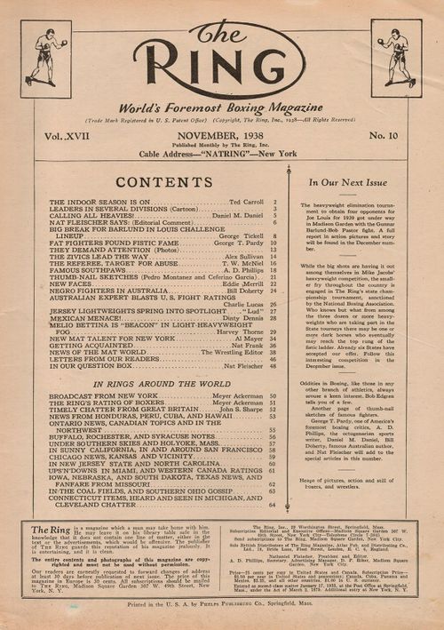 Table of Contents