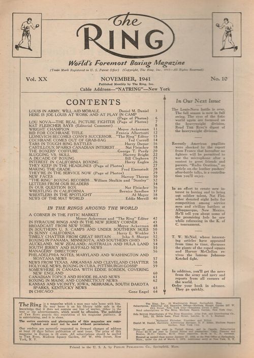 Table of Contents