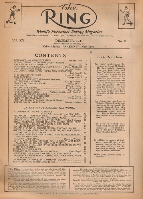 Table of Contents