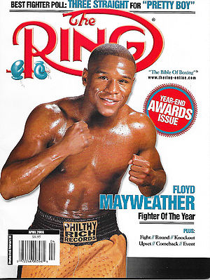 Cover with Floyd Mayweather Jr