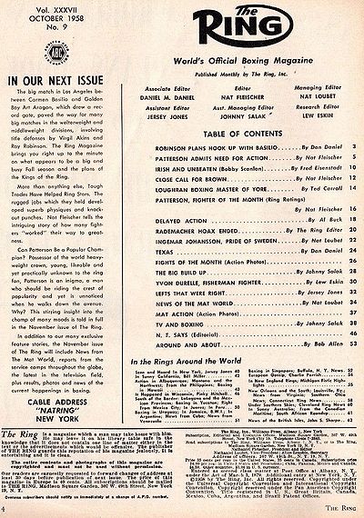 Table of Contents
