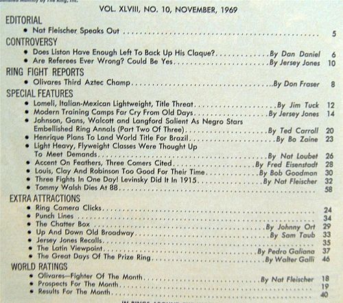 Table of Contents
