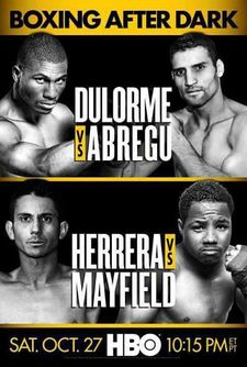 Thomas Dulorme vs. Luis Carlos Abregu, Mauricio Herrera vs. Karim Mayfield (poster).jpg