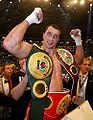 Wladimir Klitschko -IBF-IBO-WBO--belts.jpg